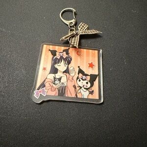 Sailor Mars x Kuromi Acrylic Keychain